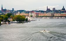Panorama Of Stockholm City In Autumn Day Royalty Free Stock Photos Panorama Of Stockholm City In Autumn Day Royalty Free Stock Photos