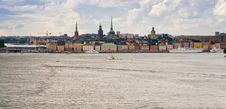 Panorama Of Stockholm City In Autumn Day Stock Photos Panorama Of Stockholm City In Autumn Day Stock Photos