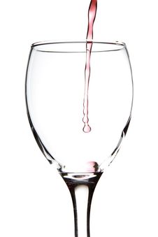 Wine Pouring Into Glass Stock Images Wine Pouring Into Glass Stock Images