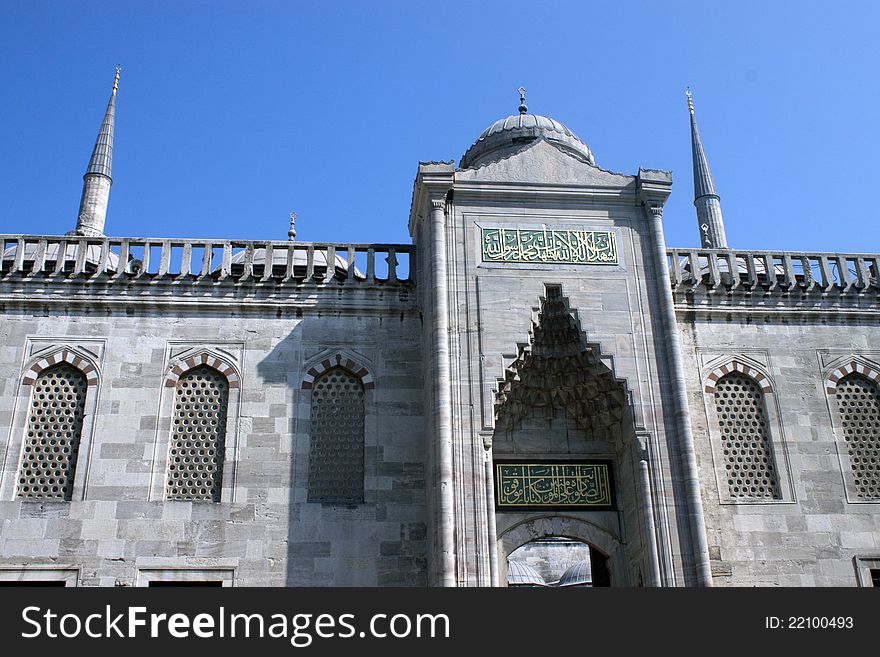 Blue mosque in Istanbul, Turkey