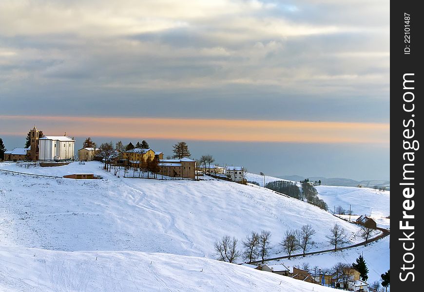 Church on the hill