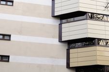 Facade Of Modern Building Royalty Free Stock Photography Facade Of Modern Building Royalty Free Stock Photography