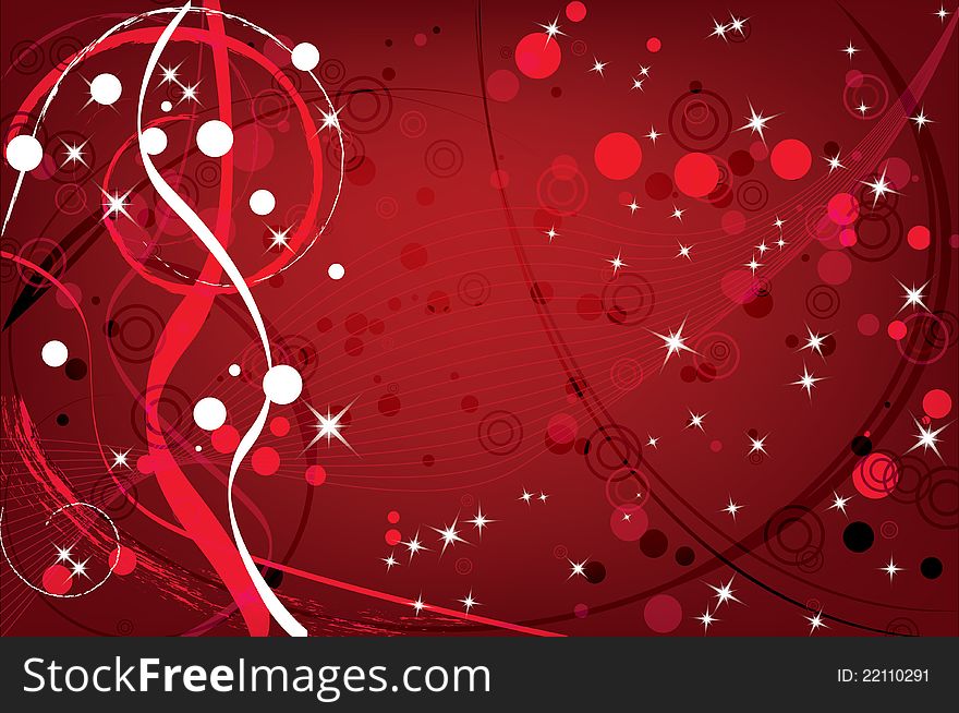 Illustration of abstract red  background, texture. Illustration of abstract red  background, texture