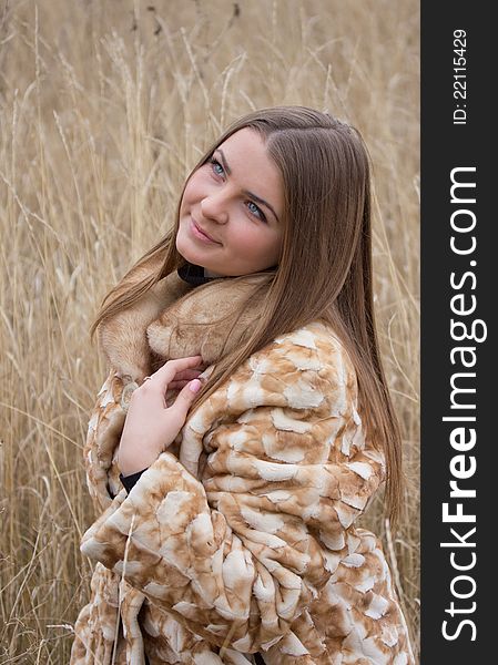 Girl In A Fur Coat
