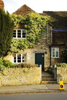 English Cottage Stock Image