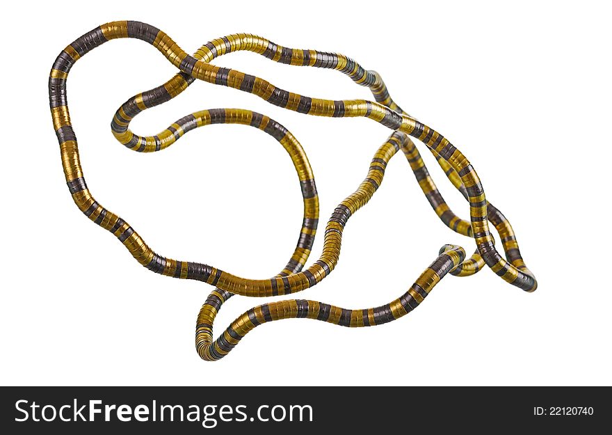 Flexible metal chain