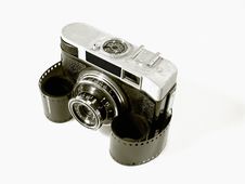 Old Camera Royalty Free Stock Images Old Camera Royalty Free Stock Images