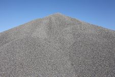 Gray Gravel Mound Royalty Free Stock Photos Gray Gravel Mound Royalty Free Stock Photos