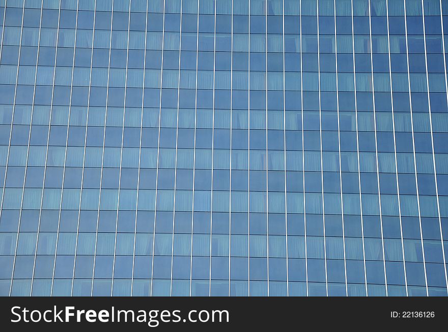 Windows facade and balconies on glass buildings. Windows facade and balconies on glass buildings