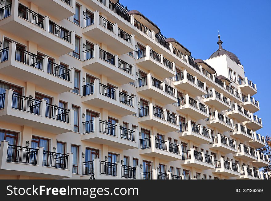 Windows, Tower And Balconies