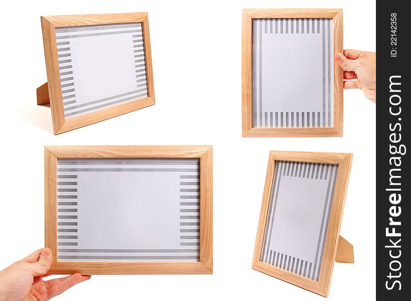 Wooden picture frames