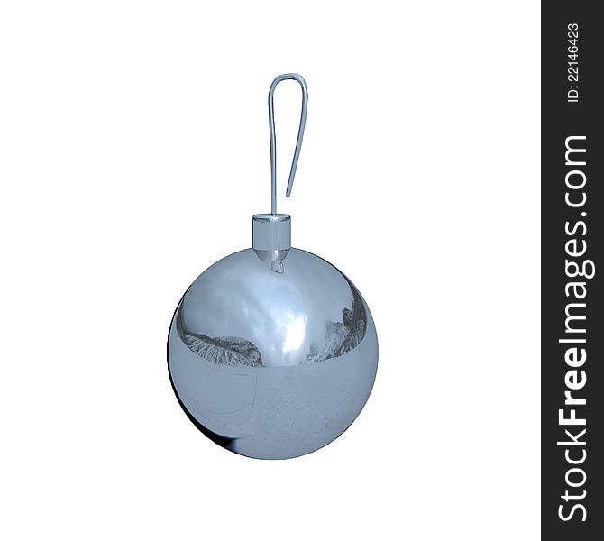 Christmas decoration ball. Can be used in seasonal holiday projects. Christmas decoration ball. Can be used in seasonal holiday projects.