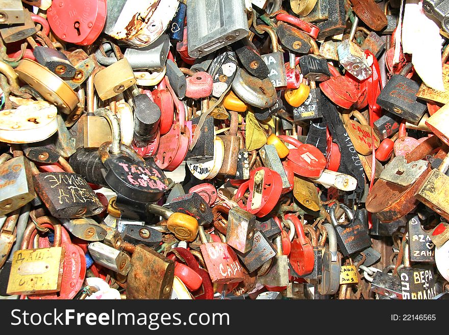 Background Of Wedding Locks