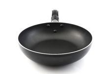 Pan With Handle And Spade Of Frying Pan Royalty Free Stock Photography