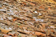 Roof Tiles Stock Photography