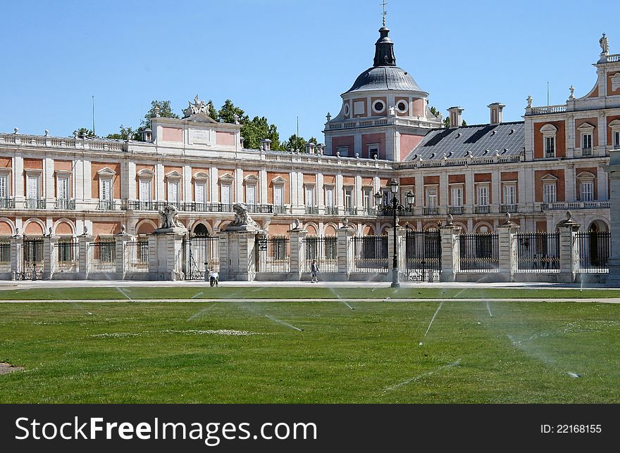 Real palace of Aranjues /Madrid, Spain/. Real palace of Aranjues /Madrid, Spain/