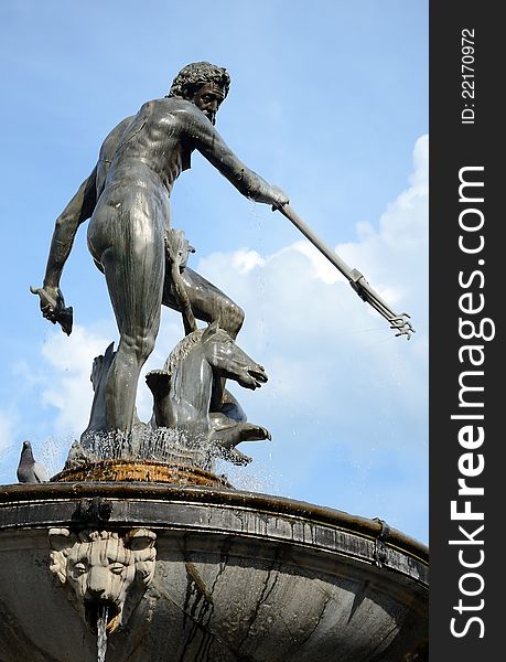 Gdansk City S Symbolic Neptune Monument