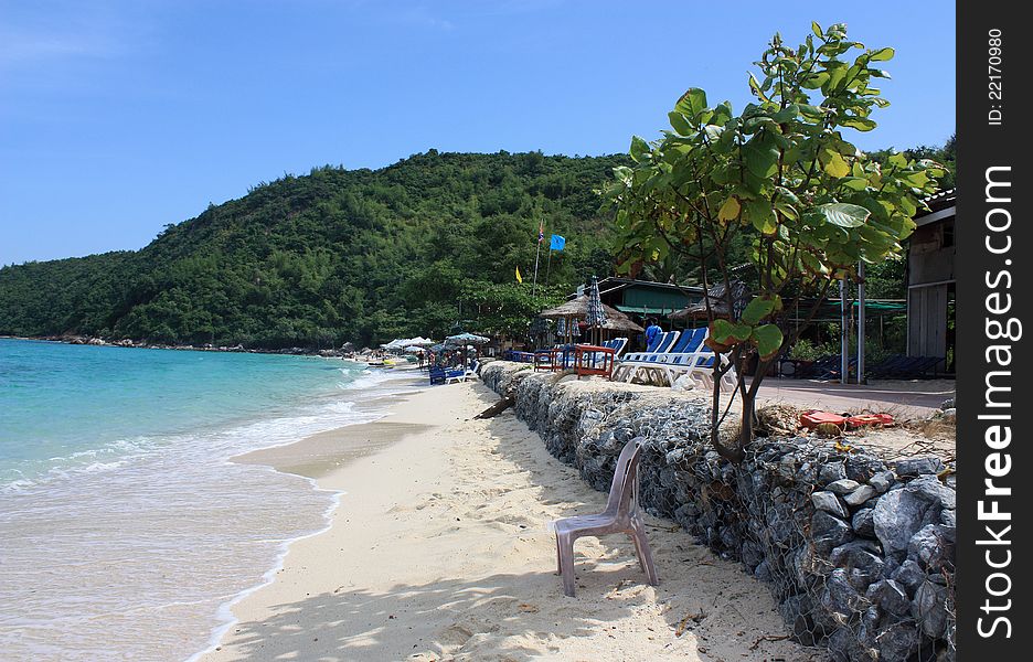 Beach Of Some One Island In Asia