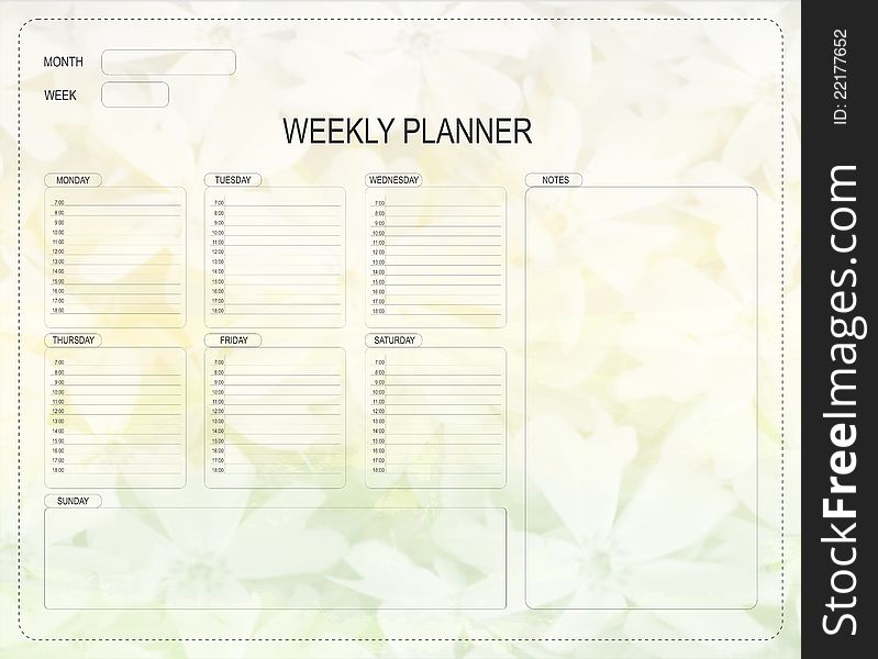 Weekly Planner