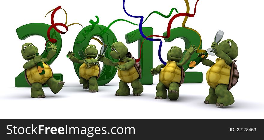 Tortoises Bringing The New Year In