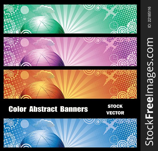 Abstract Banners