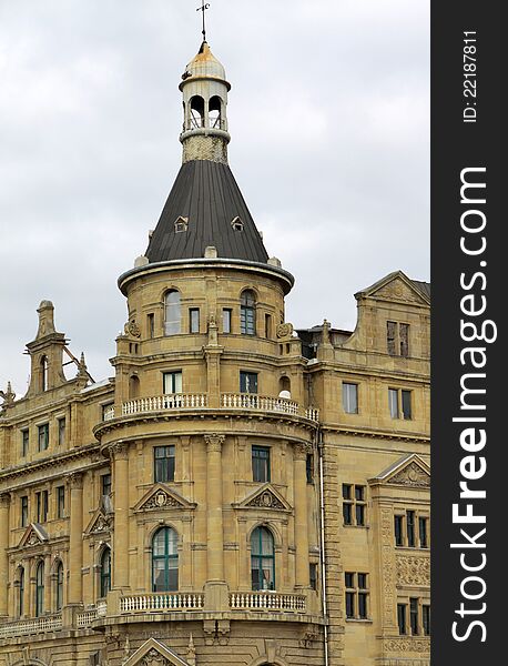 A view of Haydarpasa Terminal, Istanbul. A view of Haydarpasa Terminal, Istanbul.