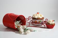 Cupcakes And Candies Royalty Free Stock Image Cupcakes And Candies Royalty Free Stock Image