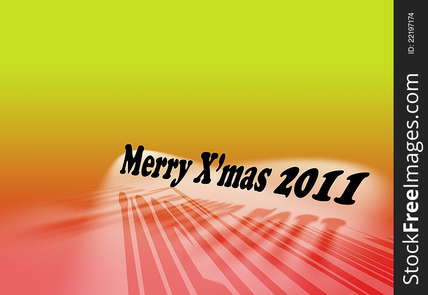 2011 merry christmas greeting card or background. 2011 merry christmas greeting card or background