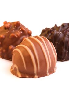 Mixed Chocolates Stock Photography Mixed Chocolates Stock Photography
