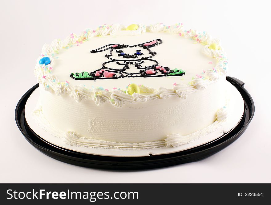 Photo of easter or birthday ice cream
cake. Photo of easter or birthday ice cream
cake