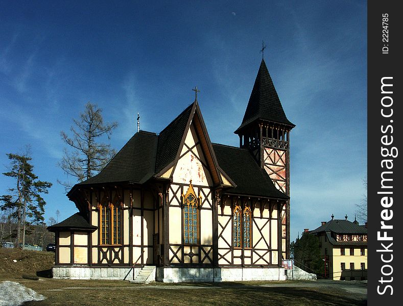 Half timber church