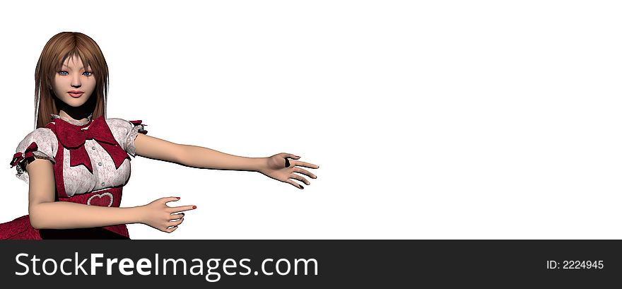 Finger Teen Model