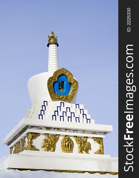 Cupola Of Buryat S Temple