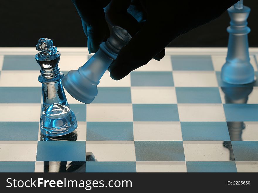 Chess move ,industrial and ilustrational use