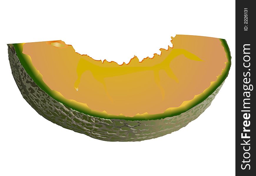 Slice Of A Melon