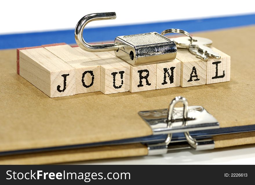 Photo of a Journal / Diary - Personal Journal