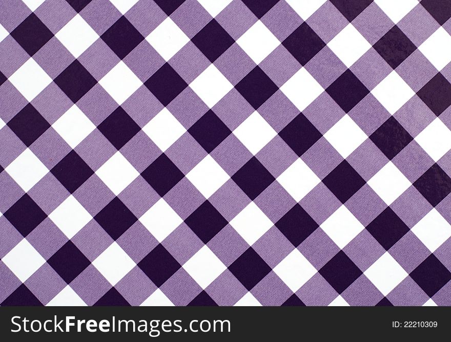 Small squares purple and white