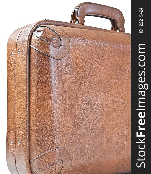 Old Leather Suitcase