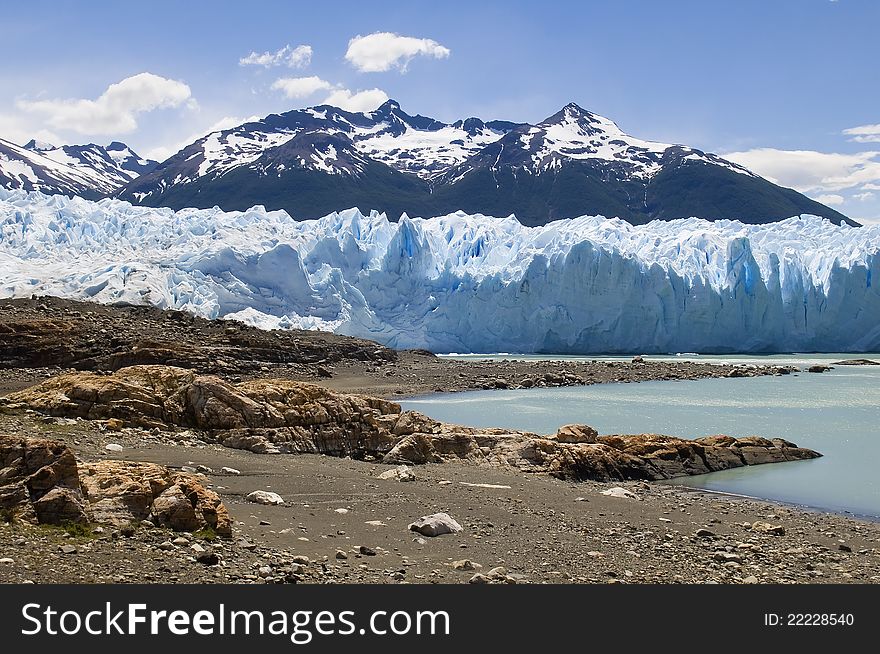 View Of The Glacier Perito Moreno