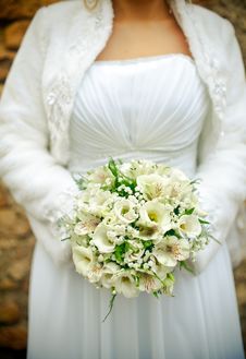 Bride S Bouquet Royalty Free Stock Photography Bride S Bouquet Royalty Free Stock Photography