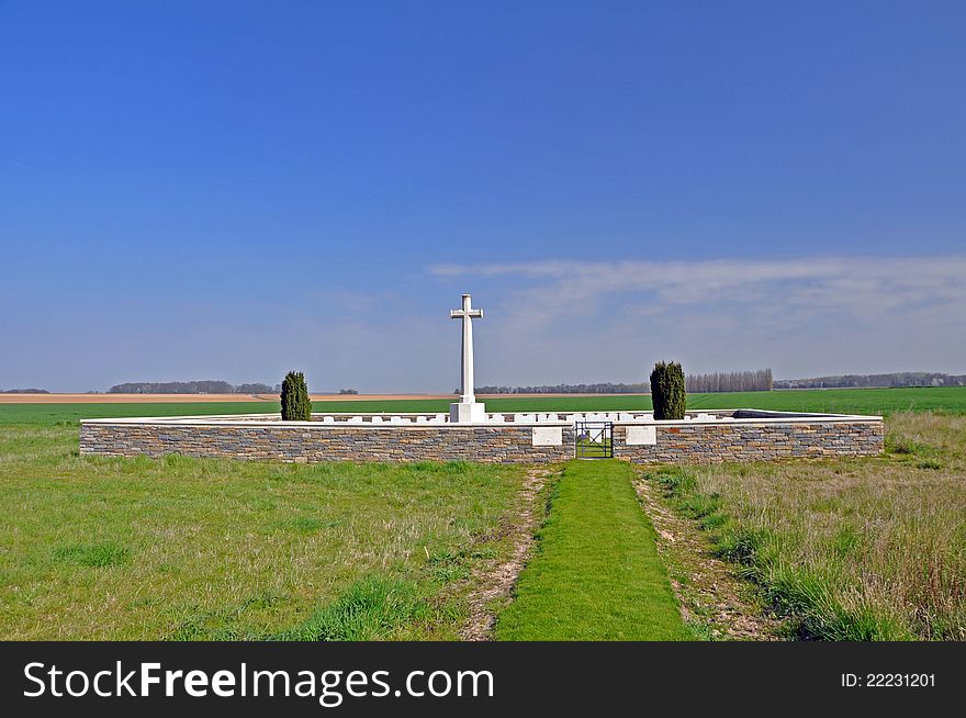 War graves in northern france