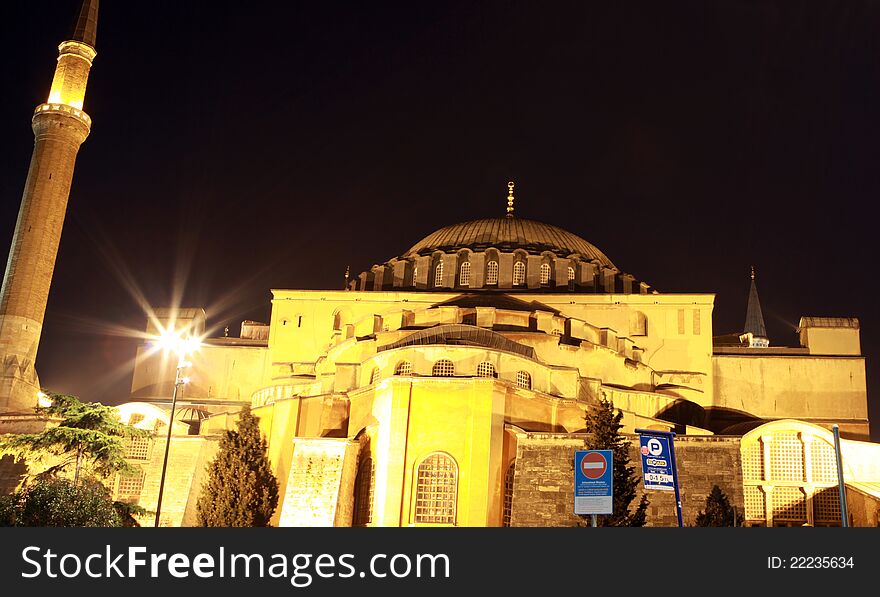 Hagia Sophia Church, Istanbul.
