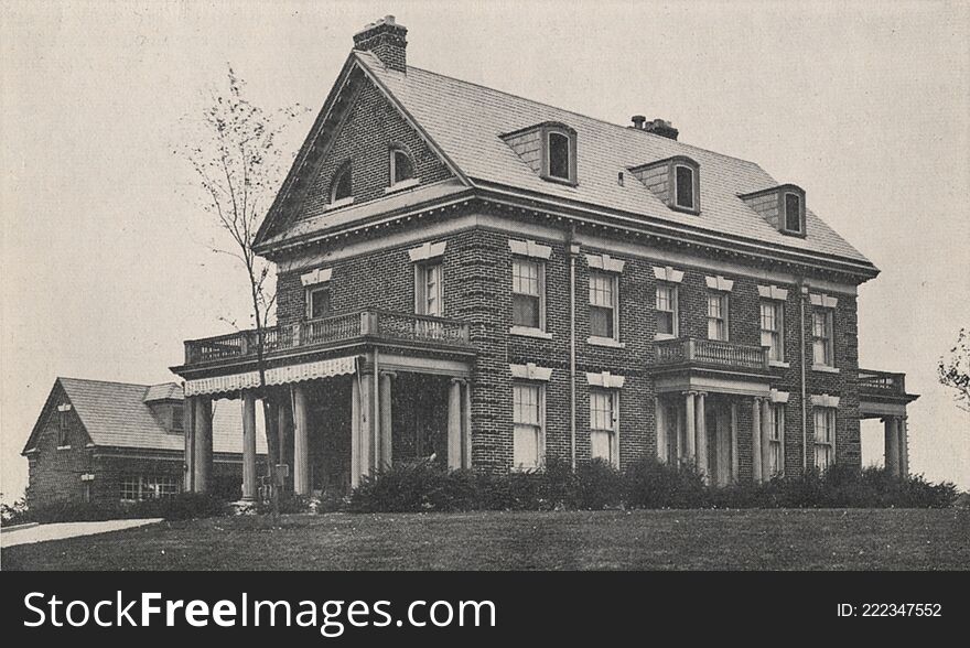 The residence of the Ben Sells Thompson family, completed in 1916, was located at 1919 Cambridge Boulevard. The property was later owned by Laura Thompson, Ralph Johansmann, Robert Atwell, and Claire Hamilton. Ben Sells Thompson, one of the founders of Upper Arlington, was born in Georgetown, Ohio in 1879. As a young man, he moved to Mansfield and worked in the hardware business. Later he attended the engineering college at The Ohio State University. In 1907, Ben joined his brother, King Thompson, in the real estate business. In 1913, Ben Thompson and his brother, King, purchased 840 acres of land from James Terrell Miller to develop an &quot;ideal residential community for Columbus.&quot; The land appealed to the Thompsons as a residential site because of its location on high ground, its proximity to both downtown Columbus and The Ohio State University campus, and its position upwind from larger cities. The beautiful land that was once a &quot;well-managed, immaculately kept, working farm&quot; was subdivided into 2500 lots. In 1914 the King Thompson Company was formed to sell this new community to the public. In August of 1914, laborers and teams of horses were hired by the Thompson brothers to construct the first street, named Roxbury Road, leading into this pristine new subdivision.

In 1917, the Upper Arlington Company was established, with King Thompson as president and Ben Thompson as vice president, to manage the streets, sewers, and water lines. Ben Thompson also served as president of the Northwest Boulevard Company, which deeded the land that was eventually used to construct Northwest Boulevard. This road, known by many Upper Arlington residents as a crucial step in the development of the village, provided a convenient route from Upper Arlington directly to downtown Columbus. On March 20, 1918 the village of Upper Arlington, with two hundred residents, was incorporated. Before the establishment of a police force, Ben Thompson was elected to the &quot;high office of Marshal of Upper Arlington&quot; for which he took no salary. Ben and King Thompson were very active in the life of their new community, entertaining residents, sponsoring athletic competitions, and organizing holiday activities for the families. Ben Thompson was a member of the first Village Commission, an appointed member of the Upper Arlington Park Board, and served as treasurer of the Men&#x27;s Brotherhood, predecessor of the Upper Arlington Civic Association. Ben Thompson later accepted a secretarial position with the Y.M.C.A., and was stationed overseas in that capacity. Ben Thompson was married to the former Catherine Pinney, of Flint, Ohio. Mrs. Thompson served as chairwoman of the Upper Arlington Red Cross Unit, established in 1917, which met weekly to socialize, as well as to sew towels, hospital clothes, and bandages in their contribution to the war effort. In addition to his work in real estate, Ben Thompson was an outdoorsman who enjoyed baseball, hunting and fishing. Ben once gave a &quot;short and very interesting account of his northern hunting trip and the methods and difficulties encountered in bagging a grizzly bear.&quot;


This image available online at the UA Archives &gt;&gt;

Read the related &quot;Norwester&quot; magazine article at the UA Archives &gt;&gt;

----------------------------------------

Identifier: hinw12p024i02
Date &#x28;yyyy-mm-dd&#x29;: c. 1918-10
Original Dimensions: 12.7 cm x 7.6 cm 
Format: Black and White Halftone Photograph
Source: Norwester, October 1918, page 24
Original Publisher: Upper Arlington Community &#x28;Ohio&#x29;
Location/s: Upper Arlington &#x28;USA, Ohio, Franklin County&#x29;
Repository: Upper Arlington Historical Society
Digital Publisher: Upper Arlington Public Library, UA Archives

Credit: UA Archives - Upper Arlington Public Library &#x28;Repository: UA Historical Society&#x29;. The residence of the Ben Sells Thompson family, completed in 1916, was located at 1919 Cambridge Boulevard. The property was later owned by Laura Thompson, Ralph Johansmann, Robert Atwell, and Claire Hamilton. Ben Sells Thompson, one of the founders of Upper Arlington, was born in Georgetown, Ohio in 1879. As a young man, he moved to Mansfield and worked in the hardware business. Later he attended the engineering college at The Ohio State University. In 1907, Ben joined his brother, King Thompson, in the real estate business. In 1913, Ben Thompson and his brother, King, purchased 840 acres of land from James Terrell Miller to develop an &quot;ideal residential community for Columbus.&quot; The land appealed to the Thompsons as a residential site because of its location on high ground, its proximity to both downtown Columbus and The Ohio State University campus, and its position upwind from larger cities. The beautiful land that was once a &quot;well-managed, immaculately kept, working farm&quot; was subdivided into 2500 lots. In 1914 the King Thompson Company was formed to sell this new community to the public. In August of 1914, laborers and teams of horses were hired by the Thompson brothers to construct the first street, named Roxbury Road, leading into this pristine new subdivision.

In 1917, the Upper Arlington Company was established, with King Thompson as president and Ben Thompson as vice president, to manage the streets, sewers, and water lines. Ben Thompson also served as president of the Northwest Boulevard Company, which deeded the land that was eventually used to construct Northwest Boulevard. This road, known by many Upper Arlington residents as a crucial step in the development of the village, provided a convenient route from Upper Arlington directly to downtown Columbus. On March 20, 1918 the village of Upper Arlington, with two hundred residents, was incorporated. Before the establishment of a police force, Ben Thompson was elected to the &quot;high office of Marshal of Upper Arlington&quot; for which he took no salary. Ben and King Thompson were very active in the life of their new community, entertaining residents, sponsoring athletic competitions, and organizing holiday activities for the families. Ben Thompson was a member of the first Village Commission, an appointed member of the Upper Arlington Park Board, and served as treasurer of the Men&#x27;s Brotherhood, predecessor of the Upper Arlington Civic Association. Ben Thompson later accepted a secretarial position with the Y.M.C.A., and was stationed overseas in that capacity. Ben Thompson was married to the former Catherine Pinney, of Flint, Ohio. Mrs. Thompson served as chairwoman of the Upper Arlington Red Cross Unit, established in 1917, which met weekly to socialize, as well as to sew towels, hospital clothes, and bandages in their contribution to the war effort. In addition to his work in real estate, Ben Thompson was an outdoorsman who enjoyed baseball, hunting and fishing. Ben once gave a &quot;short and very interesting account of his northern hunting trip and the methods and difficulties encountered in bagging a grizzly bear.&quot;


This image available online at the UA Archives &gt;&gt;

Read the related &quot;Norwester&quot; magazine article at the UA Archives &gt;&gt;

----------------------------------------

Identifier: hinw12p024i02
Date &#x28;yyyy-mm-dd&#x29;: c. 1918-10
Original Dimensions: 12.7 cm x 7.6 cm 
Format: Black and White Halftone Photograph
Source: Norwester, October 1918, page 24
Original Publisher: Upper Arlington Community &#x28;Ohio&#x29;
Location/s: Upper Arlington &#x28;USA, Ohio, Franklin County&#x29;
Repository: Upper Arlington Historical Society
Digital Publisher: Upper Arlington Public Library, UA Archives

Credit: UA Archives - Upper Arlington Public Library &#x28;Repository: UA Historical Society&#x29;