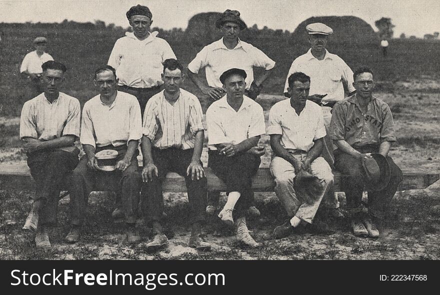 Upper Arlington Baseball Team, 1918