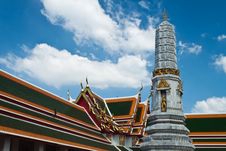 The Temple Of Reclining Buddha , Wat Pho Royalty Free Stock Photos The Temple Of Reclining Buddha , Wat Pho Royalty Free Stock Photos