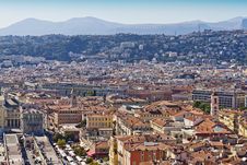 Historical Part Of Nice, France, Europe Royalty Free Stock Photography Historical Part Of Nice, France, Europe Royalty Free Stock Photography