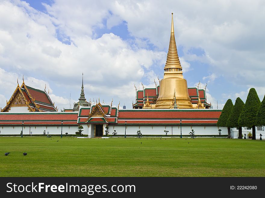 Wat phra kaew, Grand palace, Bangkok, Thailand