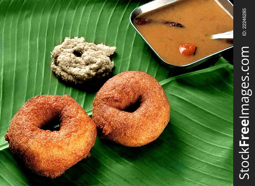 A South Indian breakfast dish. A South Indian breakfast dish