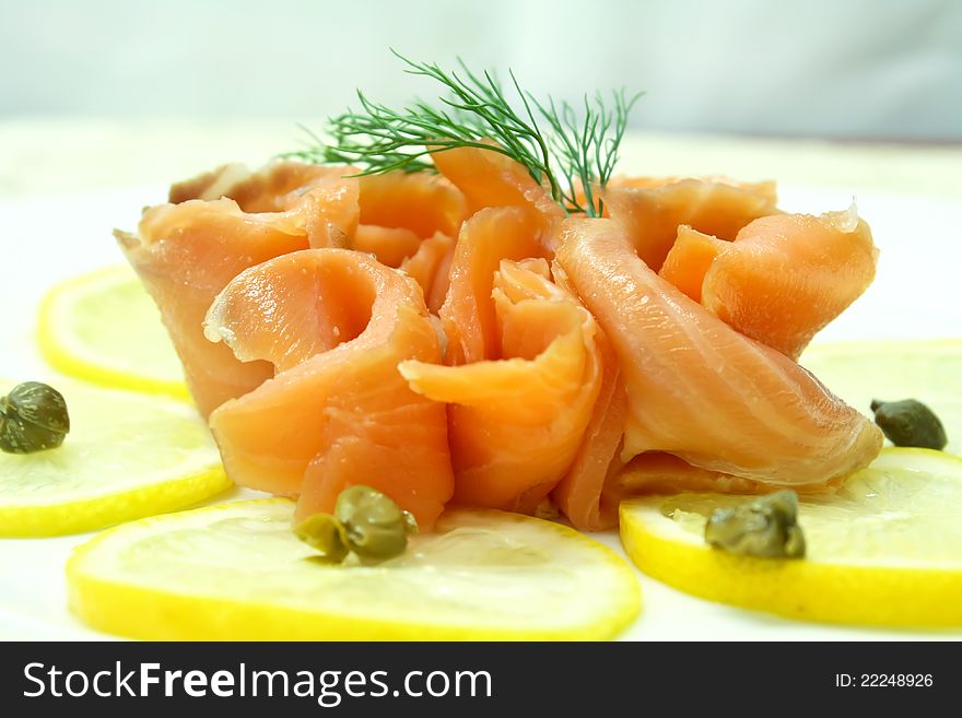 Smoked salmon