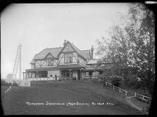 Te Waikato Sanatorium At Maungakawa, View Of The Main Building Royalty Free Stock Image